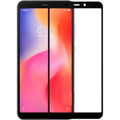 Захисне скло Xiaomi Redmi 6 Full Screen Black