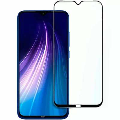 Захисне скло Xiaomi Redmi Note 8 (2021) Full Coverage Black