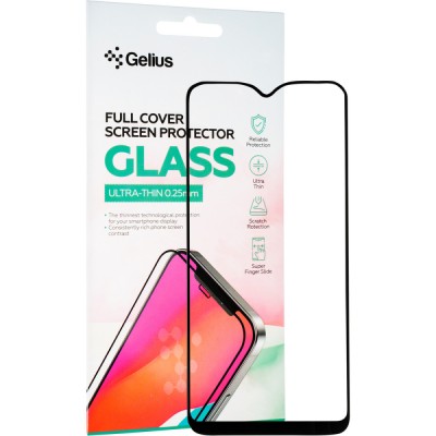 Захисне скло Xiaomi Redmi Note 8 (2021) Gelius Full Cover Ultra-Thin 0.25mm Black