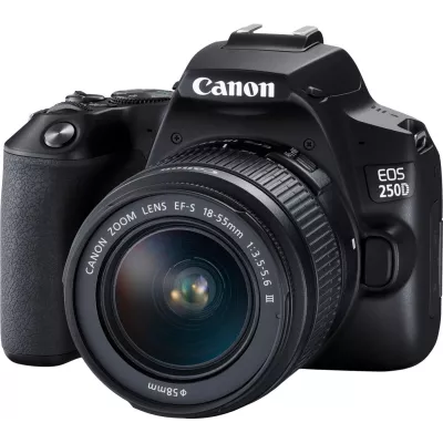 Апарати цифровi CANON EOS 250D kit 18-55 DC III Black
