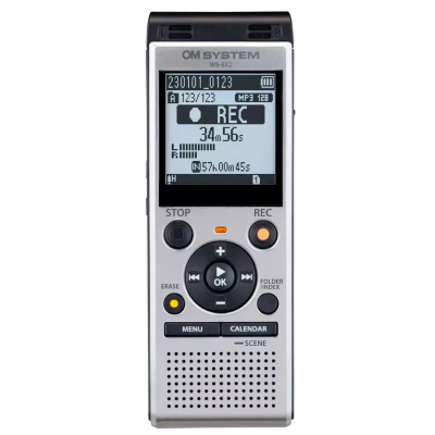 Диктофон цифровий OLYMPUS OM SYSTEM WS-882 Silver (4GB)