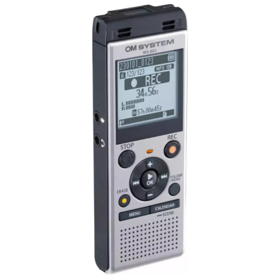 Диктофон цифровий OLYMPUS OM SYSTEM WS-882 Silver (4GB)