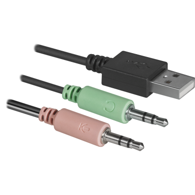 Комп.Акустика DEFENDER (65190)2.0 SPK 190 USB 8W чорний