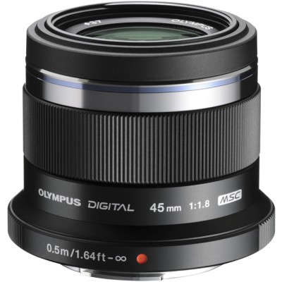 Об'єктив OLYMPUS ET-M4518 45mm 1:1.8 Чорний