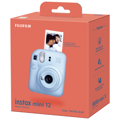 Фотокамера FUJI INSTAX MINI 12 Пастельно-блакитна