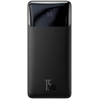 Портативна батарея Baseus 10000mAh Bipow Digital Display 15W (PPDML-I01) Black