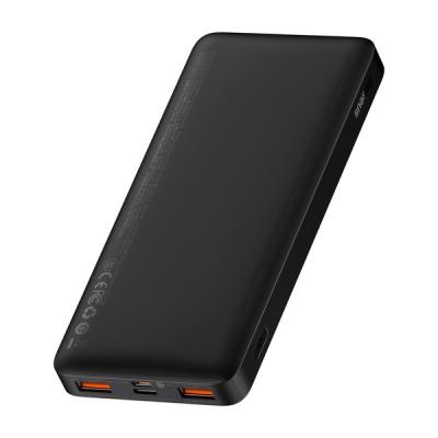 Портативна батарея Baseus 10000mAh Bipow Overseas 20W PPBD050301 Black