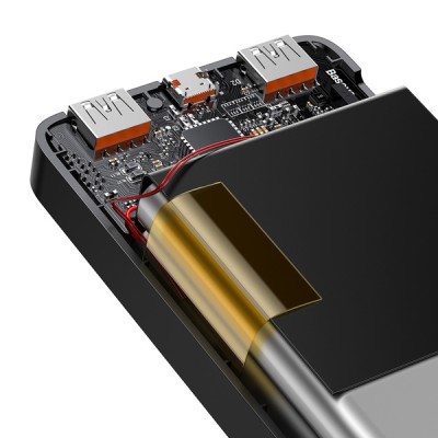 Портативна батарея Baseus 10000mAh Bipow Overseas 20W PPBD050301 Black