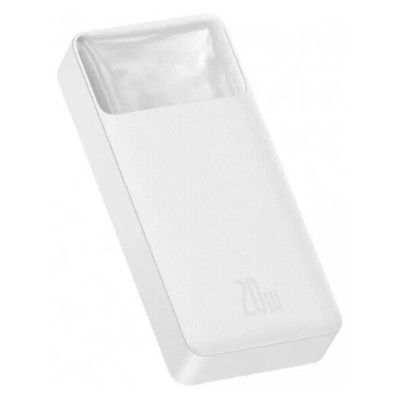 Портативна батарея Baseus 20000mAh 20W Bipow (PPBD050302) White