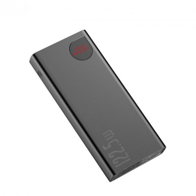 Портативна батарея Baseus 20000mAh 22.5W Adaman Metal Digital Display (QC3.0 PD3.0) (PPAD000101) Black