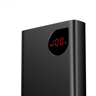Портативна батарея Baseus 20000mAh 22.5W Adaman Metal Digital Display (QC3.0 PD3.0) (PPAD000101) Black
