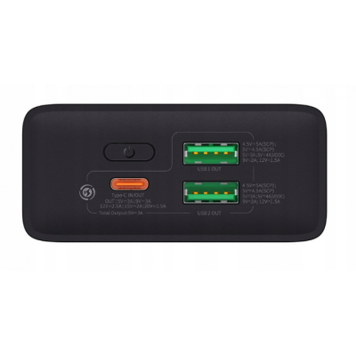 Портативна батарея Baseus 20000mAh 30W Adaman 2 (PPAD050001) Black
