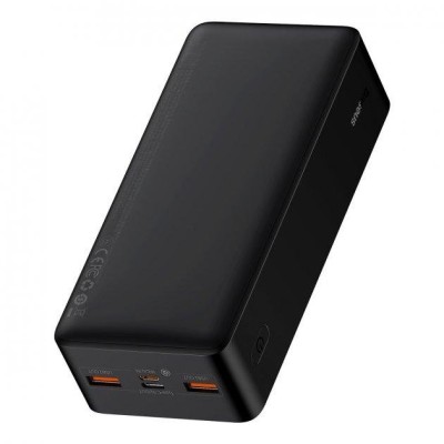 Портативна батарея Baseus 30000mAh 20W Bipow Digital Display (PPDML-N01) Black Портативна батарея Baseus 30000mAh 20W Bipow Digital Display (PPDML-N01) Black