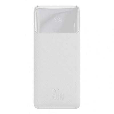 Портативна батарея Baseus 30000mAh 20W Bipow Digital Display (PPDML-N02) White Портативна батарея Baseus 30000mAh 20W Bipow Digital Display (PPDML-N02) White