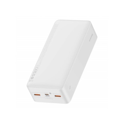 Портативна батарея Baseus 30000mAh 20W Display (PPBD050402) White
