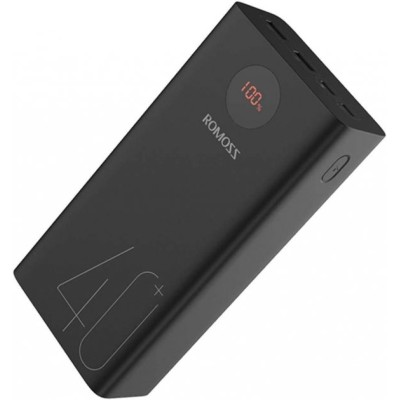 Портативна батарея Romoss 40000mAh 18W PEA40 (PEA40-112-2A45) Black Портативна батарея Romoss 40000mAh 18W PEA40 (PEA40-112-2A45) Black