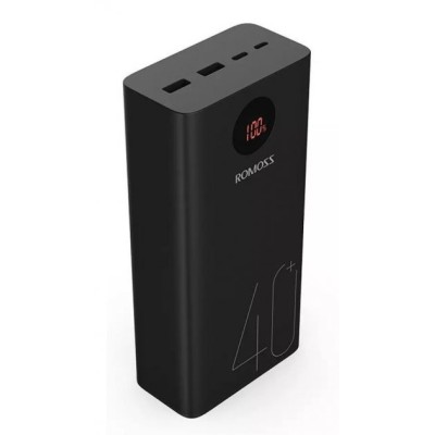 Портативна батарея Romoss 40000mAh 18W PEA40 (PEA40-112-2A45) Black Портативна батарея Romoss 40000mAh 18W PEA40 (PEA40-112-2A45) Black