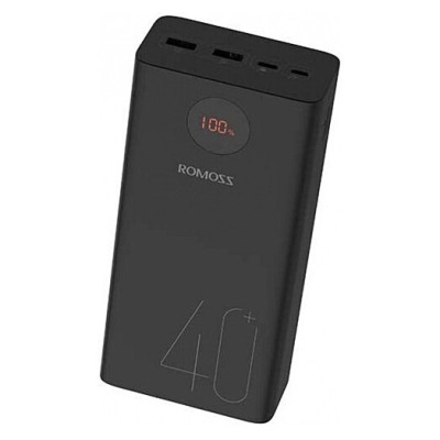 Портативна батарея Romoss 40000mAh 18W PEA40 Black