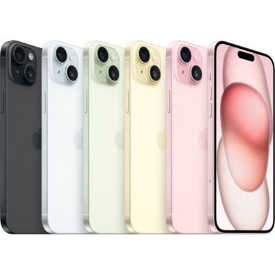 Смартфон Apple iPhone 15 128GB Yellow (MTP23)