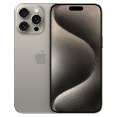 Смартфон Apple iPhone 15 Pro Max 1TB Natural Titanium (MU7J3)