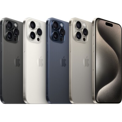 Смартфон Apple iPhone 15 Pro Max 512GB White Titanium (MU7D3)