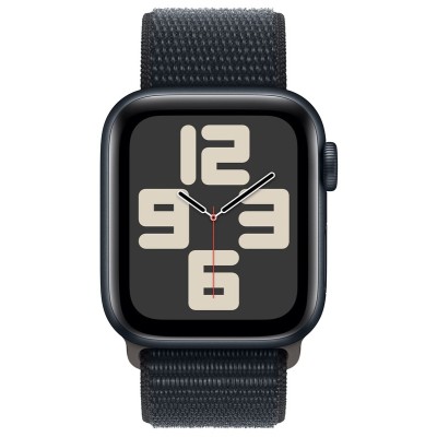 Смарт-годинник Apple Watch SE2 2023 40mm GPS Midnight Aluminum Case With Midnight Sport Loop MRE03