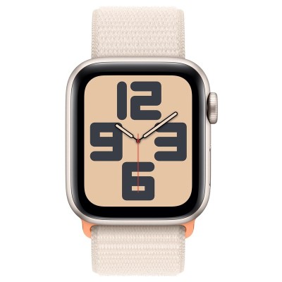Смарт-годинник Apple Watch SE2 2023 40mm GPS Starlight Aluminum Case With Starlight Sport Loop MR9W3