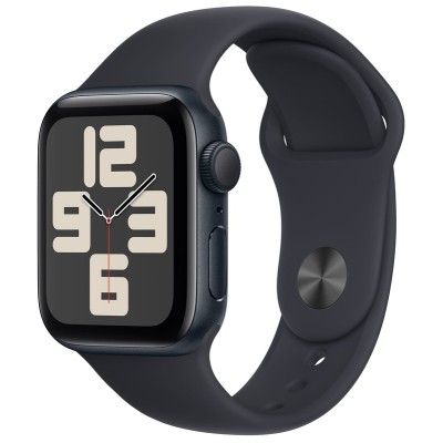Смарт-годинник Apple Watch SE2 2023 44mm GPS Midnight Aluminum Case With Midnight Sport Band M/L MRE93
