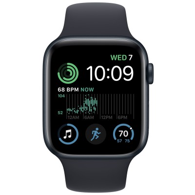 Смарт-годинник Apple Watch SE2 GPS 40mm Midnight Aluminium Case With Sport Band M/L MR9Y3
