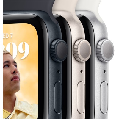 Смарт-годинник Apple Watch SE2 GPS 40mm Midnight Aluminium Case With Sport Band M/L MR9Y3