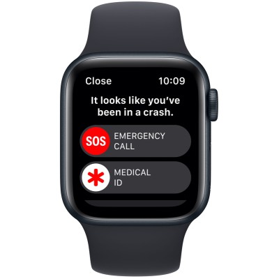 Смарт-годинник Apple Watch SE2 GPS 40mm Midnight Aluminium Case With Sport Band M/L MR9Y3
