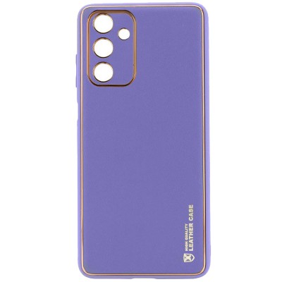 Шкіряний чохол Xshield для Samsung Galaxy A25 5G Бузковий / Dasheen