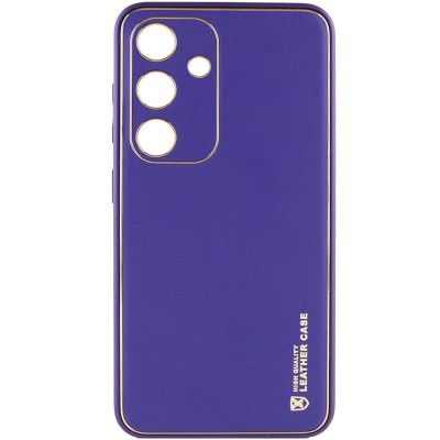 Шкіряний чохол Xshield для Samsung Galaxy A35 Фіолетовий / Ultra Violet