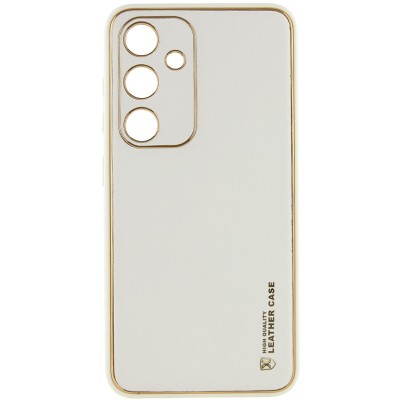 Шкіряний чохол Xshield для Samsung Galaxy A55 Білий / White