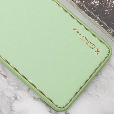 Шкіряний чохол Xshield для Samsung Galaxy A55 Зелений / Pistachio