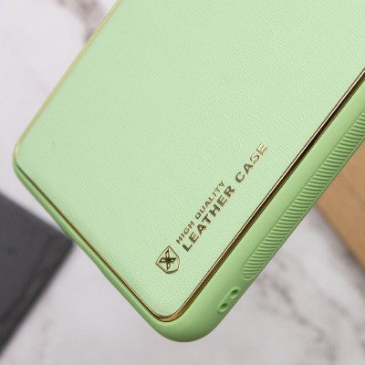 Шкіряний чохол Xshield для Samsung Galaxy A55 Зелений / Pistachio