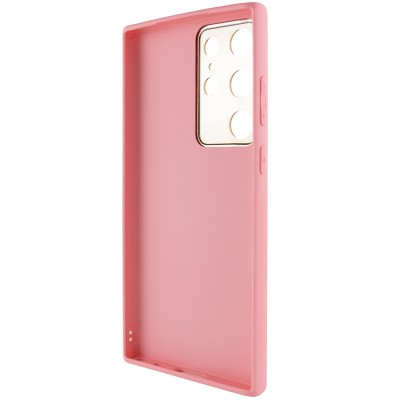 Шкіряний чохол Xshield для Samsung Galaxy S24 Ultra Рожевий / Pink