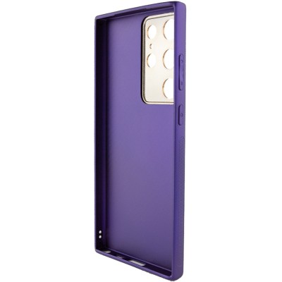 Шкіряний чохол Xshield для Samsung Galaxy S24 Ultra Фіолетовий / Ultra Violet