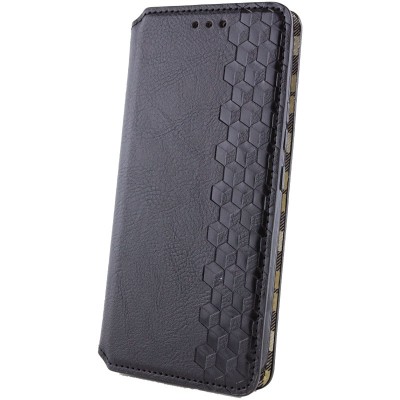 Шкіряний чохол книжка GETMAN Cubic (PU) для Samsung Galaxy A55 Чорний