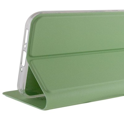 Шкіряний чохол книжка GETMAN Elegant (PU) для Samsung Galaxy A55 М'ятний