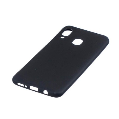 Силиконовый чехол Candy для Samsung Galaxy A10s / M01s Черный - 0