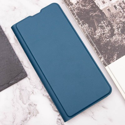 Шкіряний чохол книжка GETMAN Elegant (PU) для Xiaomi Redmi Note 13 Pro 4G / Poco M6 Pro 4G Синій
