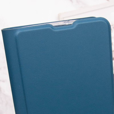 Шкіряний чохол книжка GETMAN Elegant (PU) для Xiaomi Redmi Note 13 Pro 4G / Poco M6 Pro 4G Синій
