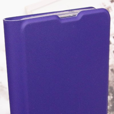 Шкіряний чохол книжка GETMAN Elegant (PU) для Xiaomi Redmi Note 13 Pro 4G / Poco M6 Pro 4G Фіолетовий