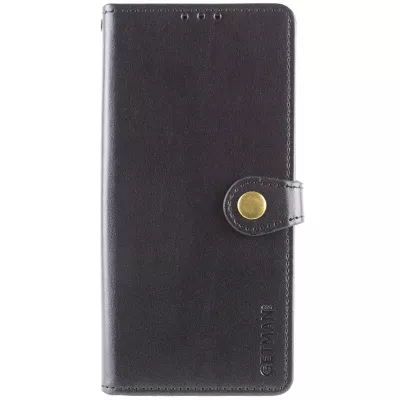 Шкіряний чохол книжка GETMAN Gallant (PU) для Samsung Galaxy A35 Чорний