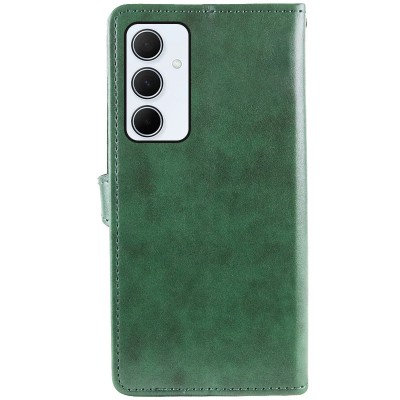 Шкіряний чохол книжка GETMAN Gallant (PU) для Samsung Galaxy A55 Зелений Шкіряний чохол книжка GETMAN Gallant (PU) для Samsung Galaxy A55 Зелений