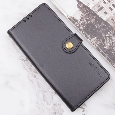 Шкіряний чохол книжка GETMAN Gallant (PU) для Xiaomi Redmi Note 13 Pro 4G / Poco M6 Pro 4G Чорний