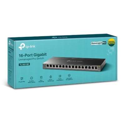 Easy Smart Комутатор, TL-SG116E Easy Smart Комутатор, TL-SG116E