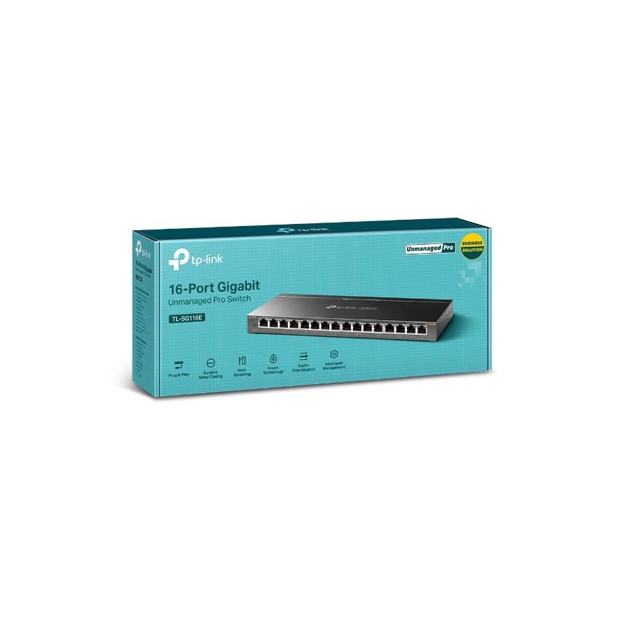 Easy Smart Комутатор, TL-SG116E Easy Smart Комутатор, TL-SG116E