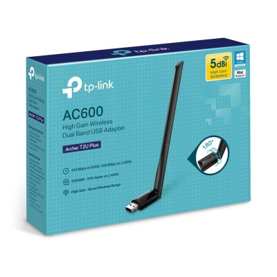 Бездротовий двухдіапазонний USB-адаптер ARCHER T2U PLUS TP-LINK